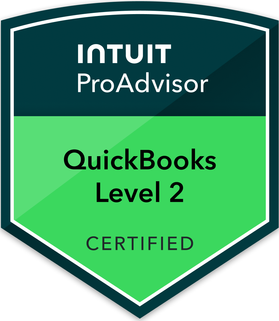 Intuit QuickBooks ProAdvisor — Level 2 Certified